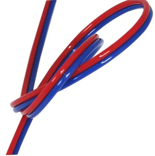 Fre-Thane 95A Multi-Colored Ribbon PUR Tubing, 1/8" OD x .066" ID, Twin