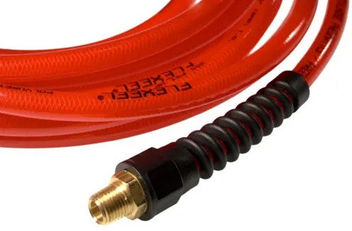 Flexeel Polyurethane Straight Hose, 3/8"OD x 1/4" ID