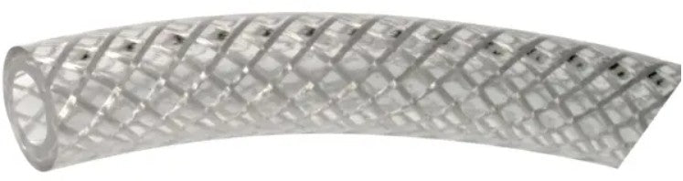 Reinforced PVC, .438" OD x 1/4" ID